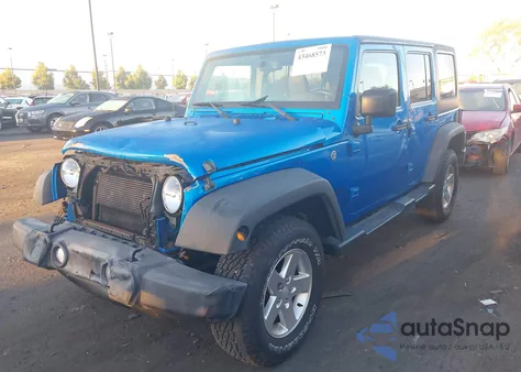 2016 Jeep Wrangler Unlimited Sport from USA, damaged, VIN 1C4BJWDG1GL166357